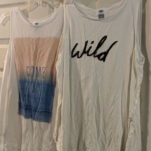 NWOT OLD NAVY new tanks LARGE